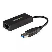 StarTech.com USB 3.0 prie Gigabit Ethernet tinklo adapteris, 10/100/1000Mbps, USB į RJ45, USB 3.0 į LAN adapteris, USB 3.0 Ethernet adapteris (GbE), atitinka TAA