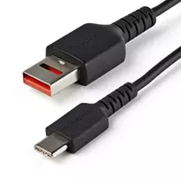 StarTech.com 3ft (1m) Saugus įkrovimo laidas – USB-A į USB-C duomenų blokavimo laidas – tik įkrovimui, be duomenų – telefonui/planšetei