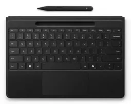 „Microsoft Surface Pro Flex“ klaviatūra su jutikliniu kilimėliu, belaidė Bluetooth, QWERTY išdėstymas, juoda
