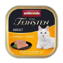 ANIMONDA Vom Feinsten Suaugusiems Vištiena su makaronais - šlapias kačių ėdalas - 100g