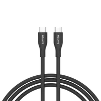 CANYON laidas CC60SC10 USB-C į USB-C 60W 1m Silikoninis Juodas