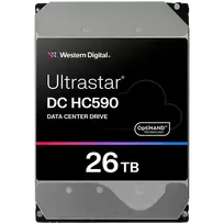 HDD Server WD/HGST ULTRASTAR DC HC590 (3,5 colio, 26TB, 512MB, 7200RPM, SATA 6Gb/s, 512E SE NP3) SKU: 0F65672