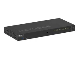 NETGEAR M4250-10G2XF-PoE+ valdomas L2/L3 gigabitinio eterneto (10/100/1000) jungiklis su PoE+ 1U juodas
