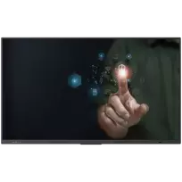 Interaktyvus kompiuteris Prestigio Multiboard 65 col. Light Series UHD 4K Android 13 Dual Wi-Fi 40 lietimui rašiklis PSMB000L655