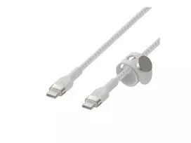 USB C laidas Belkin BOOST↑CHARGE PRO Flex 2m USB C baltas