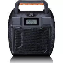 Nešiojamas skaitmeninis radijas Lenco ODR-160GY pilkas FM/AM su skaitmeniniu imtuvu ir kompaktišku dizainu
