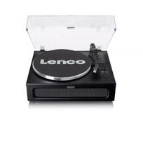 Pavarų diržu varomas vinilinis grotuvas Lenco LS-430BK juodas 40W Bluetooth