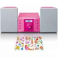Nešiojamas stereo grotuvas Lenco MC-013PK