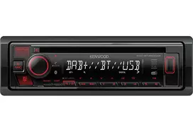 Kenwood KDC-BT450DAB automobilinis medijos imtuvas Juodas 50 W Bluetooth