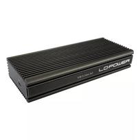 Išorinis SSD korpusas LC-Power LC-M2-C-NVME-2X2, aliuminis, juodas
