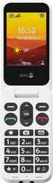 Mobilusis telefonas Doro Leva L20 4G, 2,8 colio ekranas, raudonai baltas