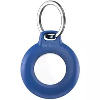 Belkin MSC013btBL Mėlynas vandeniui atsparus dėklas su raktų pakabuku, skirtas Apple AirTag