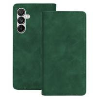 Smart Suede dėklas, skirtas Samsung Galaxy A36 5G / A37 5G, žalias