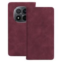 Smart Suede dėklas, skirtas Xiaomi Redmi Note 15 5G, bordo