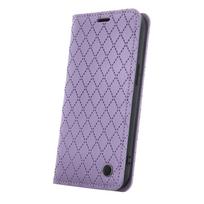 Smart Caro dėklas Motorola Edge 70 Fusion violetinis
