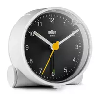 Braun BC01WB kvarcinis žadintuvas juodas, baltas