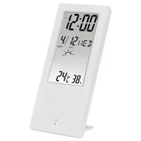 Hama TH-140 elektroninis patalpų termometras su drėgmės matavimu, balta