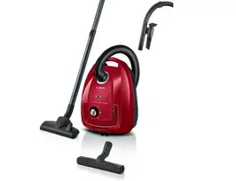Bosch Serie 4 BGD38RD1H būgninis dulkių siurblys, 600 W, 4 L dulkių maišas, sausas valymas, raudonas