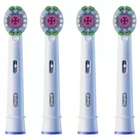 Šepetėlių galvutės Oral-B 860960 4 vnt., balti keičiamieji antgaliai
