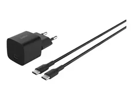 Vidinis AC kroviklis Belkin BoostCharge 25W USB-C PD/PPS, 1 m laidas, juodas
