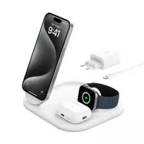 Belaidis įkroviklis Belkin BoostCharge WIZ029VFWH Greitasis įkrovimas USB Type-C Vidaus