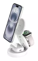 Belaidis greitasis kroviklis Belkin WIZ034KQWH, USB Type-C, 15 W, 1,5 m laidas, baltas