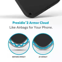 Speck Presidio2 Pro + MS Apple iPhone 14 Pro Max Juodas - su Microban rankove