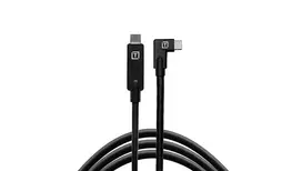 Tether Tools TetherPro USB-C į USB-C stačiu kampu juodas