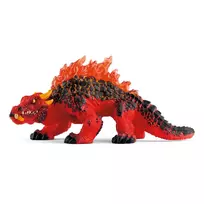 Schleich ELDRADOR CREATURES Magma Driežas, 7 m., Lava pasaulis, Pabaisos ir drakonai, Juoda, Raudona, Plastikas