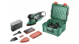 Bosch PSM 200 AES Daugiafunkcinis šlifuoklis 26000 RPM Juoda, Žalia 200 W
