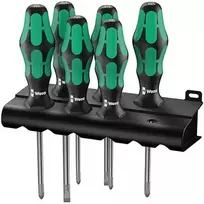 Wera 335/350/355/6 Kraftform Plus atsuktuvų rinkinys (6 vnt.)