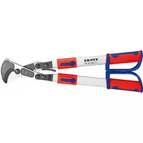 Kabelių žirklės Knipex 9532038 su reketiniu mechanizmu