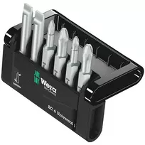 Wera Bit-Check 6 vnt. atsuktuvų antgalių rinkinys