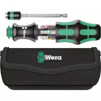 Wera Kraftform Kompakt 20 - Schraubendreher mit Bit-Satz - in Tasche (05051016001)