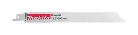 MAKITA BIM pjūklo geležtė 200x0,9 mm /5 vnt. PLIENUI, METALO SPALVA. 1,5-3 mm