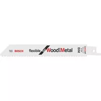 Pjūklo geležtė Bosch S 922 HF Bimetal 15 cm medžiui ir metalui