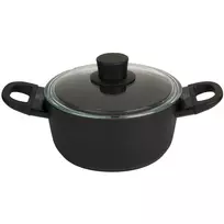Puodas BALLARINI 75002-920-0 Apvalus Juodas Aliuminis 20 cm