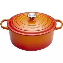 Le Creuset Signature apvalus kepimo indas 20 cm oranžinė (21177200902430)