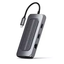 Satechi ST-UCMXAM nešiojamojo kompiuterio dokas / prievadų replikatorius USB 3.2 Gen 1 (3.1 Gen 1) Type-C Pilka