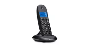 Belaidis telefonas Motorola C1001CB Juodas – DECT ragelis su 1,6 colio ekranu