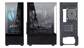 Kompiuterio korpusas | GOLDEN TIGER | Tinka ATX/micro ATX pagrindinėms plokštėms | Juoda | Midi Tower | Raider DK-6 | RAIDERDK6