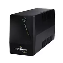 Nepertraukiamo maitinimo šaltinis TECNOWARE FGCERAPL1202SCH, 1,2 kVA / 840 W, 2 AC lizdai, Micro‑USB, sandarus švino rūgšties akumuliatorius, 4,5 kg