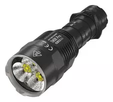 Rankinis žibintuvėlis Nitecore TM9K PRO — 9900 lm, įkraunamas per USB, IP68, 133 mm, 227 g, aliuminis, juodas