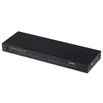 Lindy 16 prievadų HDMI 4K60 daliklis 16x HDMI 3840x2160 juodas