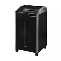 Fellowes 100063597 popieriaus smulkintuvas, mikro pjovimas, juodas