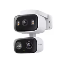 IP stebėjimo kamera TP‑LINK Tapo C246D — 3MP (2304×1296), 2,8 mm, 107,8° FOV, PTZ dvigubas objektyvas, IP65, Wi‑Fi/Gigabit, microSD iki 512GB