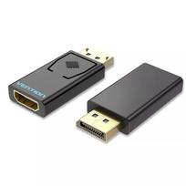 Vention HBKB0 DisplayPort į HDMI adapteris — DP kištukas į HDMI lizdą, juodas, auksuoti kontaktai