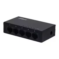Dahua Technology SG1005-EUR tinklo jungiklis Nevaldomas L2 Gigabit Ethernet (10/100/1000) Juodas