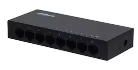 Dahua Technology SG1008-EUR tinklo jungiklis Nevaldomas L2 Gigabit Ethernet (10/100/1000) Juodas