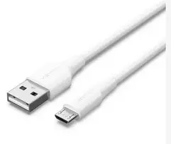 Laidas USB 2.0 į MICRO-B 1,5 m baltas Ctiwg Vention